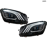 Προβολείς LED ανακαίνισης για Mercedes W222 (2014–2017) με ανακαίνιση μπροστινού προφυλακτήρα – LS425 - Sellzone.bg Προβολείς LED ανακαίνισης για Mercedes W222 (2014–2017) με ανακαίνιση μπροστινού προφυλακτήρα – LS425